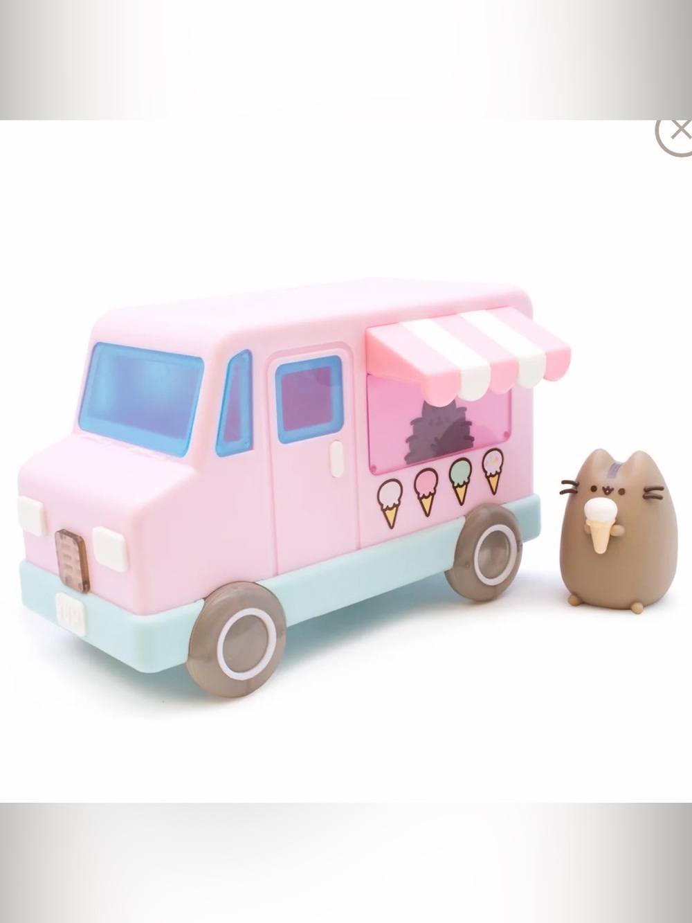 Pusheen Box Exclusive Summer 2021 Ice Cream Fan Club Vinyl Toy - NWT